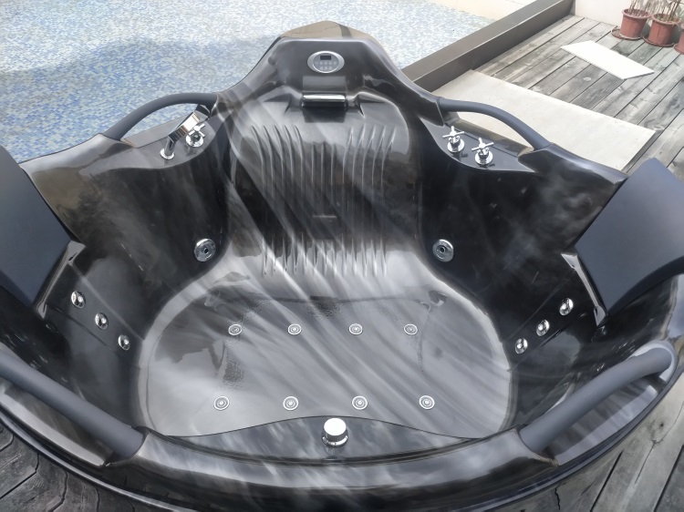 Whirlpool Air Massage Bathtubs 1500 X 800 Indoor Black Wellness Relaxation