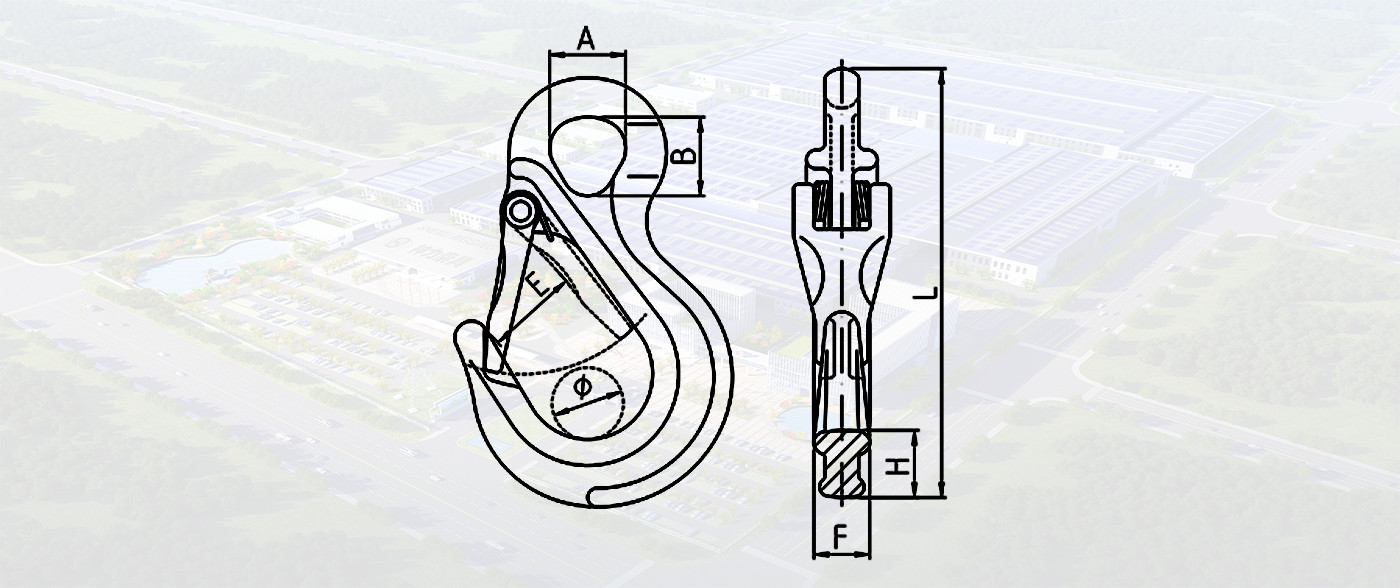 SLR315-G80 EYE SLING HOOK