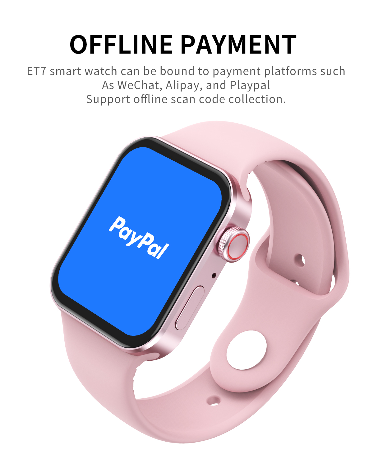 Digital 1.75inch Full Touch Smartwatch Multifunctional IP68 Waterproof