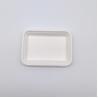 Buy cheap Greaseproof Compostable Square Plates , Supermarket Biodegradable Sugarcane from wholesalers