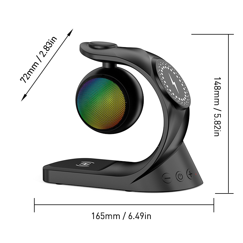 5W Output Power Magnetic Charging Station for iPhone Portable Speakers Earphone and Watch