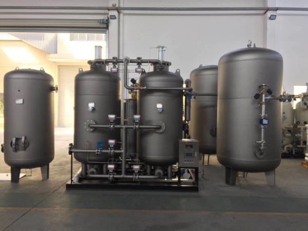 Nitrogen Generation Medical Oxygen Plant / Cylinder Filling Plant 50 - 2000 m³ /