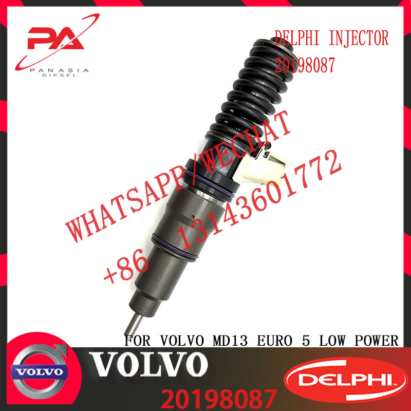 Diesel Fuel Injector 21098096 7421098096 7421340616 20198087 85003268 E3.18 for V-O-L-V MD13 EURO 5 LOW POWER