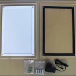 Double Sided Outdoor LED Light Box Display Stand Vertical Lcd Panel For Hotel