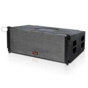  Dual 12&quot; black Active Line Array Speakers Manufactures