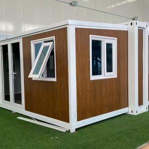 Rectangular Windows Supported Double Wing Expansion Box House With LED Indicator