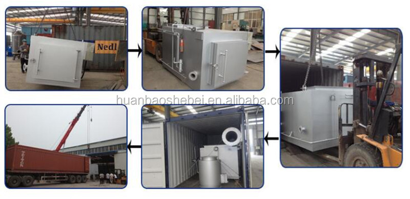 380v/220v Voltage Multi-Capacity Incinerator for Swaworthy Packing Pet and Animal Waste