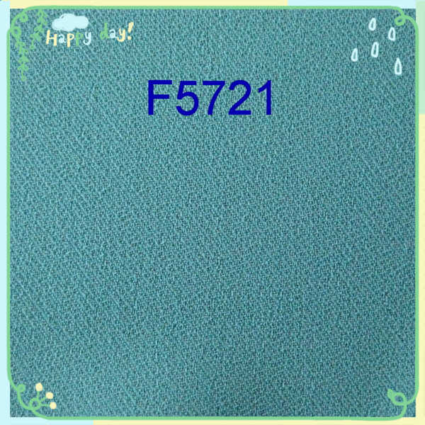 F5721 lady fashion fabric poly chiffon twill 100DX75D