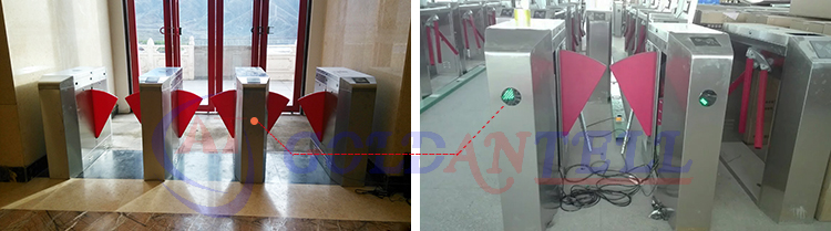 Worthy of trust rfid card reader security turnstile gate