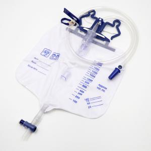 China Disposable Urology Disposable Products 2000ml Luxury Urine Drainage Bags on sale
