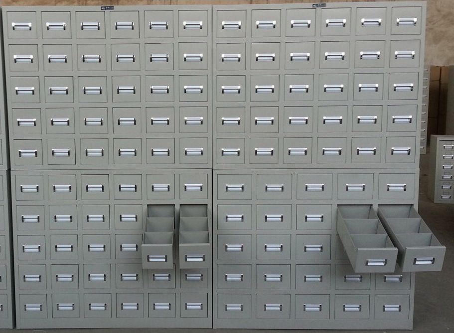 Multi Functions And Multi Drawers Metal Storage Locker For Hospital