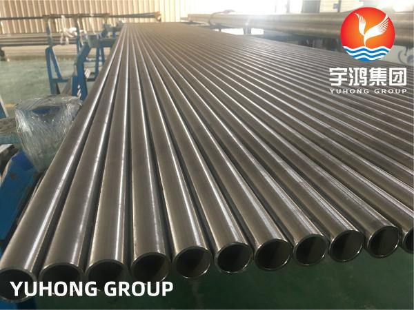 Quality ASTM B163 NO8825 Nickel Alloy Steel Seamless Tube for Heat Exchanger for sale