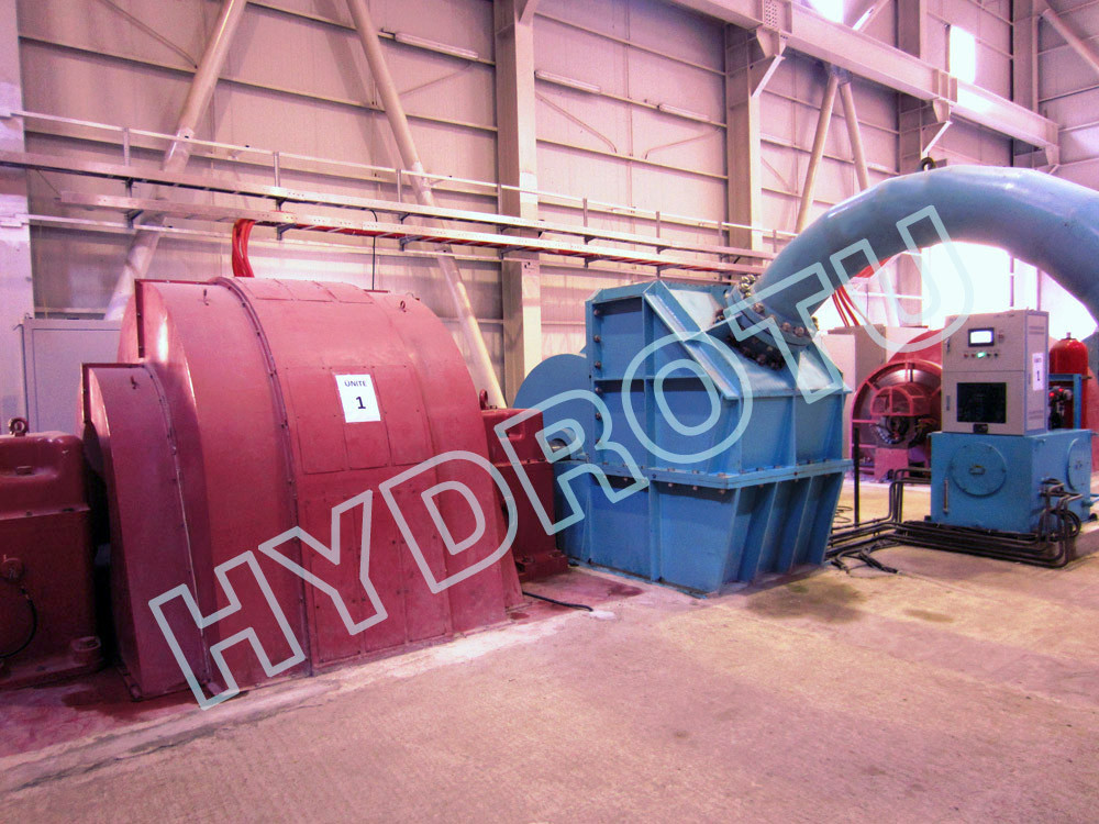 Pelton Turbine Runner / Pelton Water Turbine With Forged CNC Machine Runner For High Water Head Hydropower Project