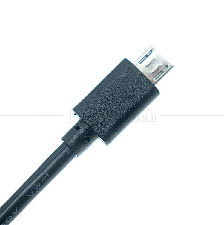 Male Female Micro B to Bare Wires Open End Cable for Raspberry Pi Tablet