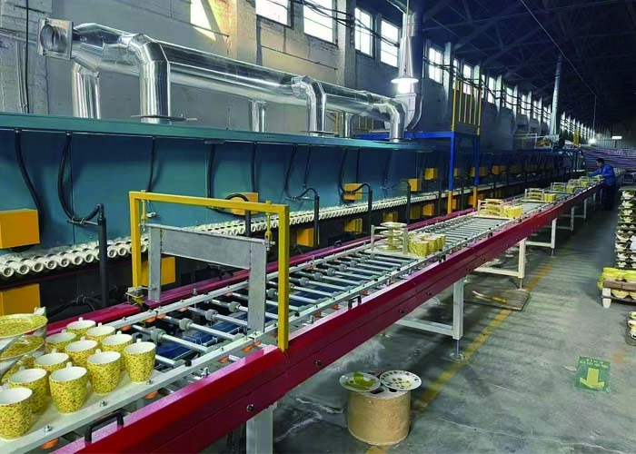 3.6m 4.2m 5.8m Roller Kiln Function To Burning Ceramic Products