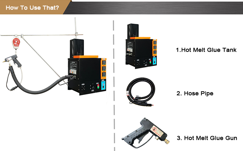Dot Type Handle Hot Glue Gun Easy To Use For Sale