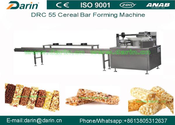 Healthy Snack Chocolate Nut Cereal Energy Bar Forming Machine / Cereal bar