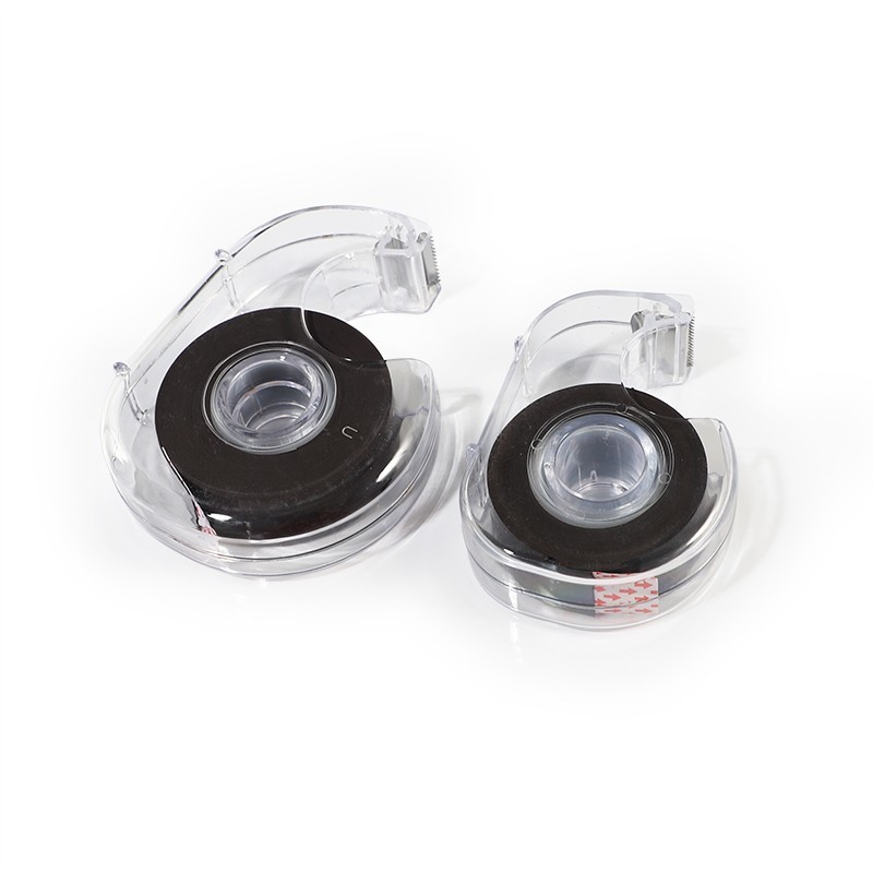 Black Magnetic Tape Dispenser Thin Magnetic Strips Self Adhesive Magnetic Sheet