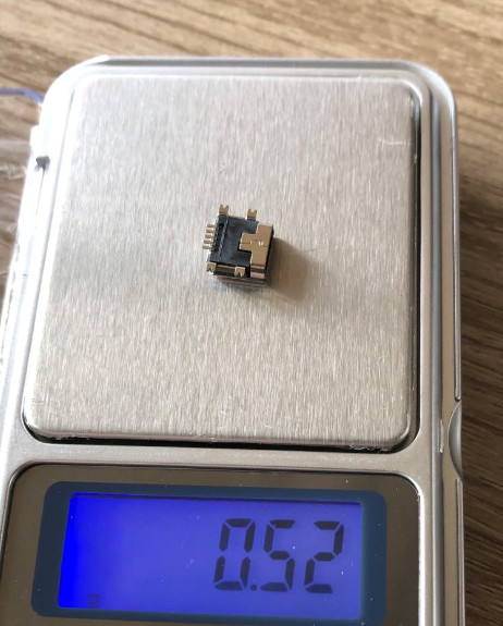 JST UB-M5BR-G14-4S RCP USB Female Connectors 0.8mm Pitch