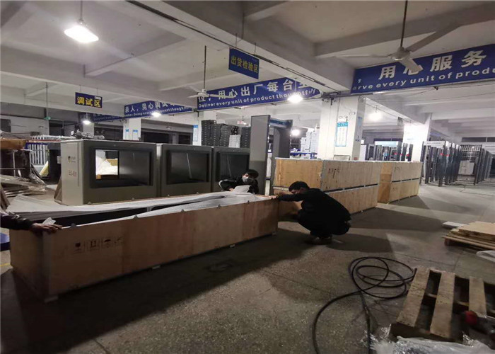 Infrared Induction Temperature Measurement Security Door 30W Long Lifetime
