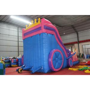 Pvc Material Large Inflatable Slide Display Custom Slide For Adults En14960