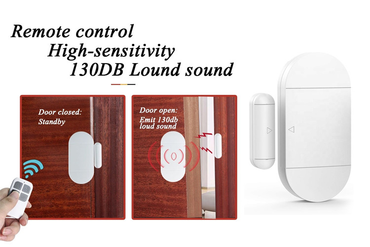 15m Tele Control 130db House Security Alarm Beeping Door Entry Sensor
