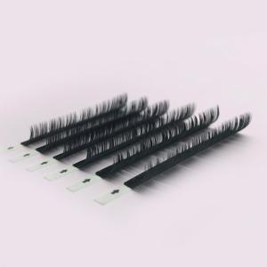 Handmade Russian Volume Eyelash Extensions Matte Black Customized Package