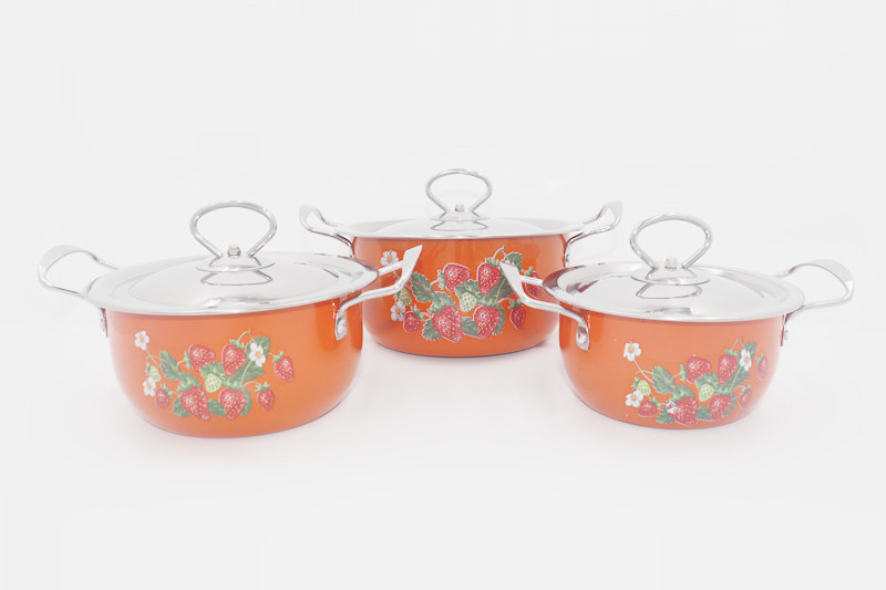18cm Multi Functional Boil Soup Pot Metal Steel Cooking Pot