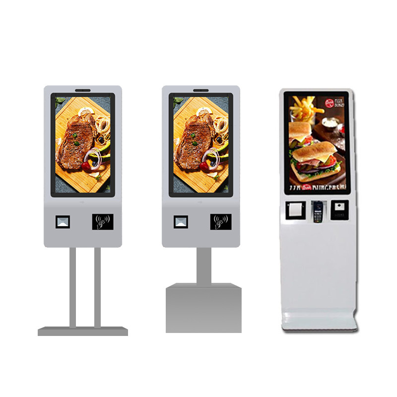 Wall Mounting LCD Screen Kiosk 21.5 Inch Self Service Payment For Restaurant