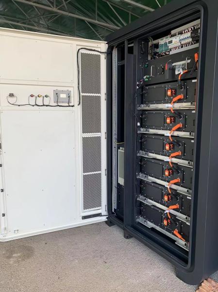 2200kg LFP Battery Case , C&i Energy Battery Cabinet 110 Kw Liquid Cooling