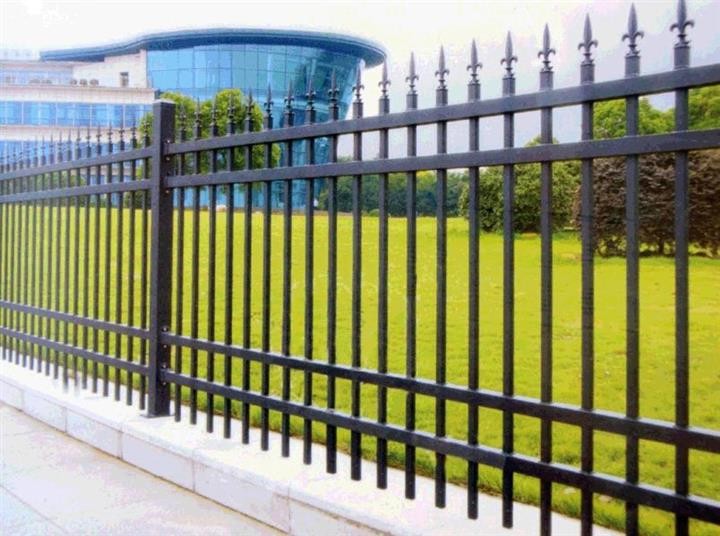 Customized Powder Coating Steel Fence and Steel Gate Designs