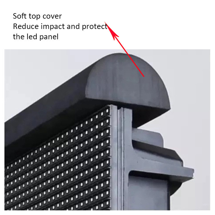 Football P10 6500nits Stadium Perimeter Led Display SMD3535