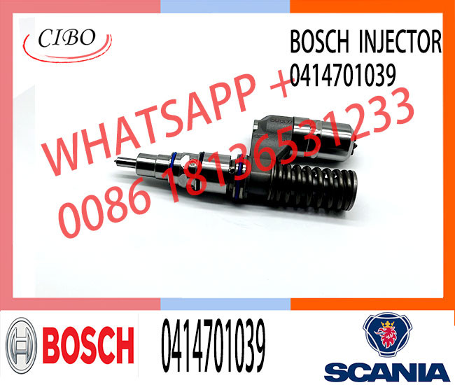 Unit fuel injector 0414701038 0414701039 0414701063 0414701078 0414701079 For Scania R500