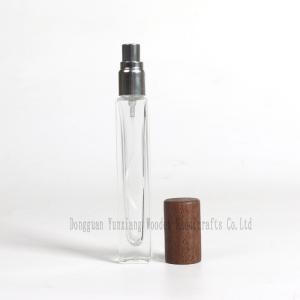 China Wooden Caps for Perfume Bottles - Natural Wood Perfume Caps, Refillable Spray Bottles with Fine Mist & Wooden Lids for Cologne, Fragrance, Essential Oils on sale