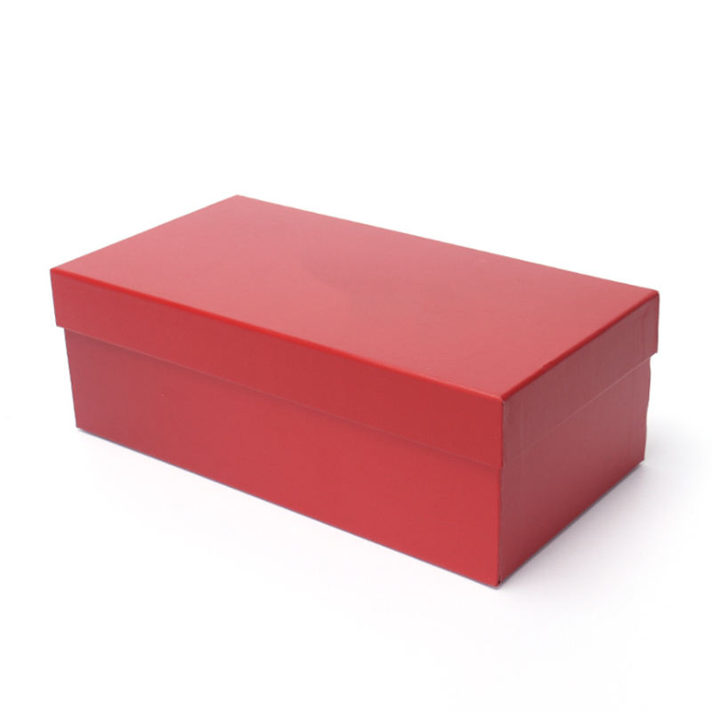 Luxury Square Orange Rigid Cardboard Hair Extensions Packaging Gift Box for Varnishing