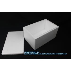 10L Polystyrene White Foam Styrofoam Cooler Box Styrofoam Box Fish EPS Packing