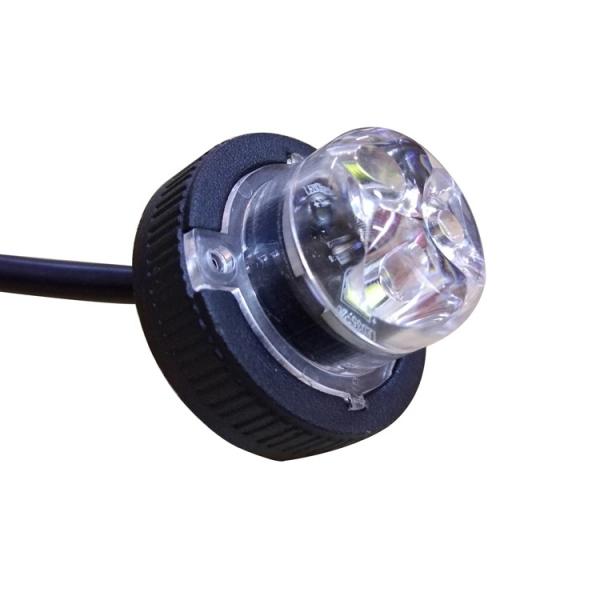 New 3W Leds strobe hide-a-way car police warning flash light,LED Flares ，Strob