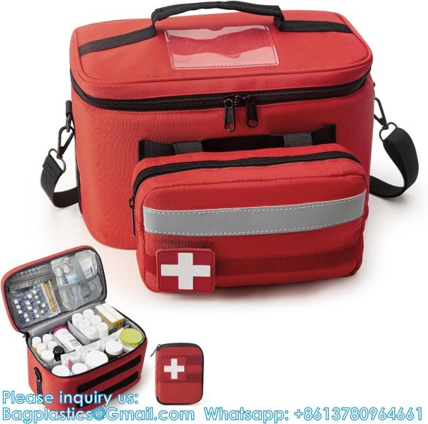 Medicine Storage Bag, Pill Bottle Organizer With Medication Cooler Bag And Small