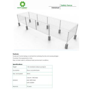 Engineered Galvanized Wire Fence Panels With Concise Structure Applied Crowd