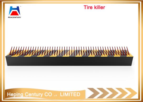 Spike barrier blocker road spikes electric traffic safety system bollard tire