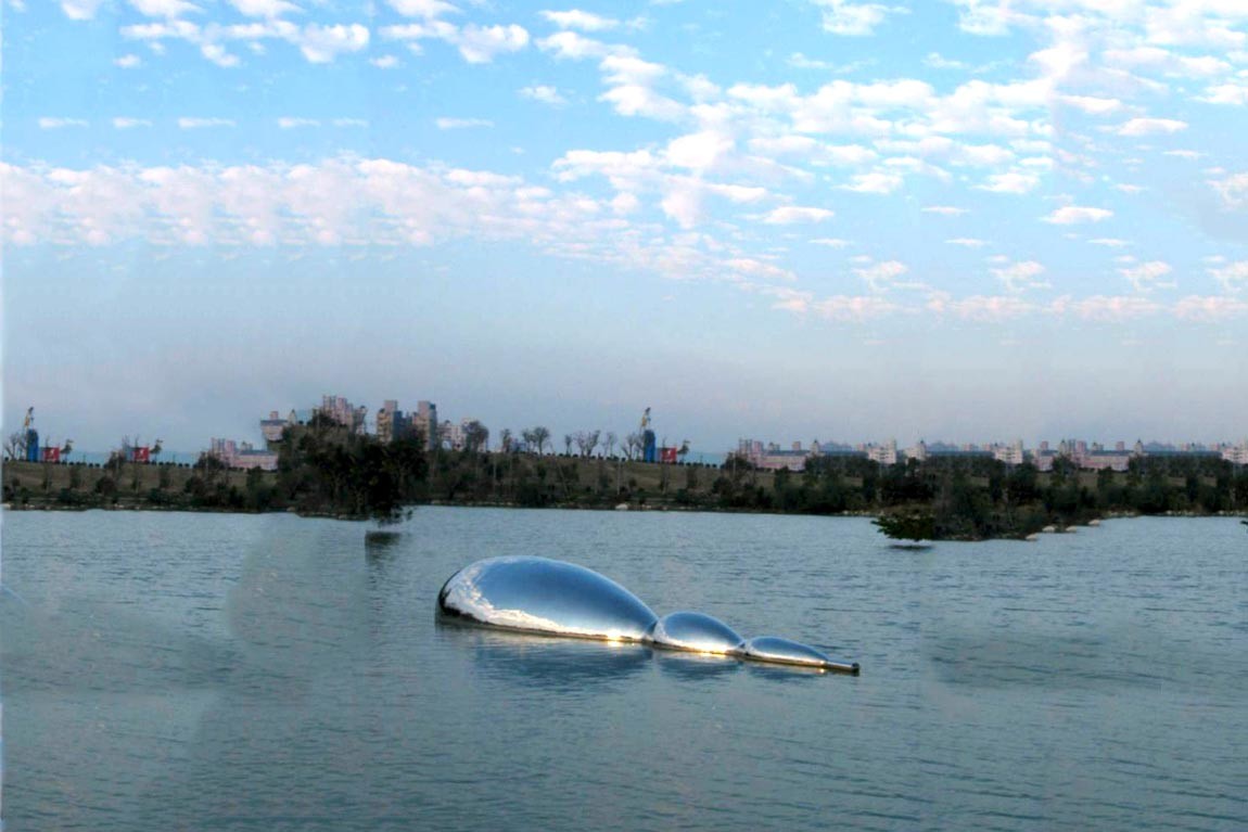 Stainless Steel Large Garden Sculptures Statues For Urban Public Decoration