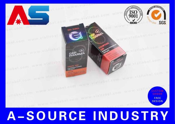 Branded Pharmaceutical Packaging Labels For Boxes CMYK Printing Professional