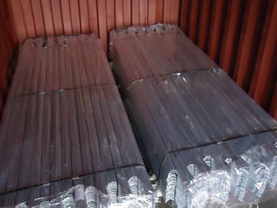Hot Dip Galvanised Palisade Steel Fence W Profile Triple Pointed Top Security