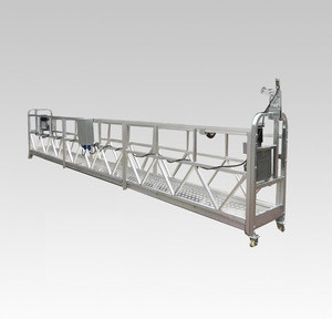 China Safe Suspended Wire Rope Platform Easy Installation For Exterior Construction on sale