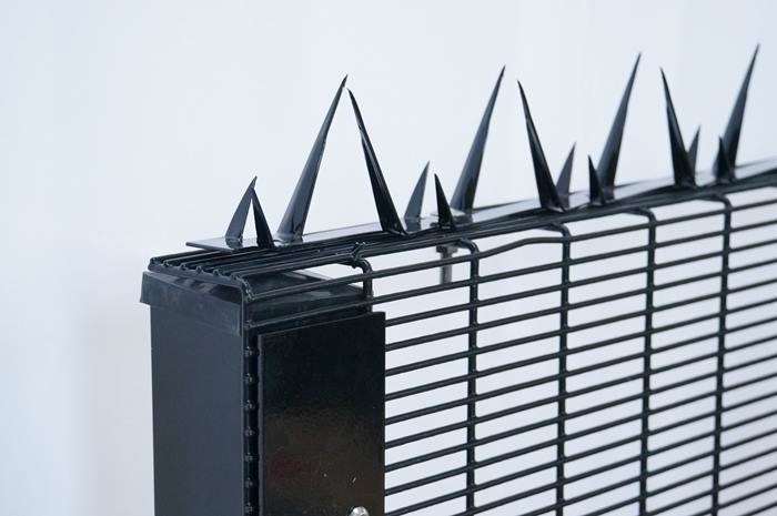 High Security Powder Coating And Galvanized Fence Clear View Fencing 358 Anti Climb Fence