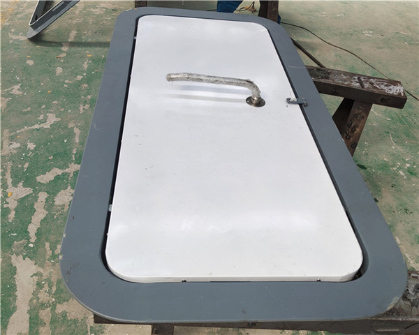 Steel Marine Boat Accessory Hinged Watertight Door With Hatch Cover