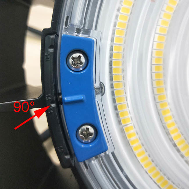 Aluminum High Bay Workshop Lights 100 Watt 6500K Ufo Led Lights 260*178 Mm