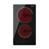 Buy cheap 2 Burner Electric Cooktop Built In 12 Inch Ceramic Cooktop 3000W 220V-240V from wholesalers