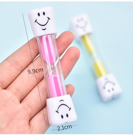 Hourglass Dental Lab Equipment 1 / 2 / 3 Minutes Clocks Sand Timer For Teeth Brushing