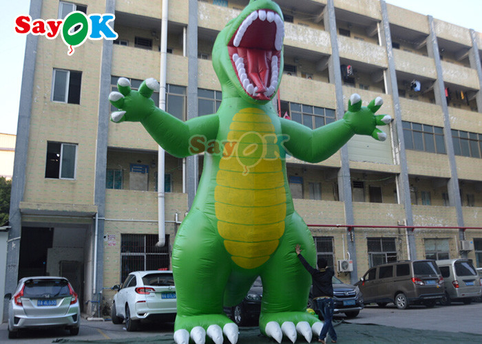 Full Printing Inflatable Tyrannosaurus Rex Model Blow Up Dinosaur Model